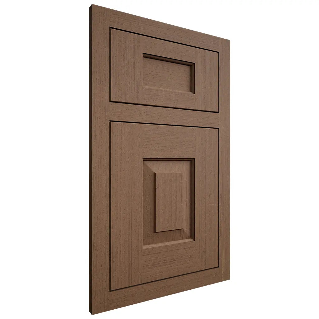 Shiloh Cabinetry Flush Inset Hamlin White Oak Quarter Sawn Autumn Door