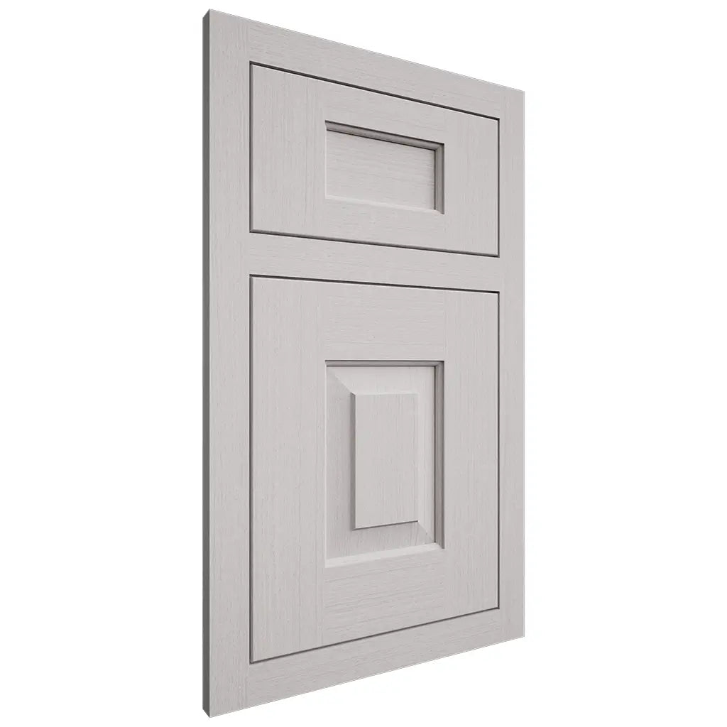 Shiloh Cabinetry Flush Inset Hamlin White Oak Quarter Sawn Cotton Door