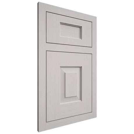 Shiloh Cabinetry Flush Inset Hamlin White Oak Quarter Sawn Cotton Door