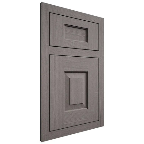 Shiloh Cabinetry Flush Inset Hamlin White Oak Quarter Sawn Flagstone Door