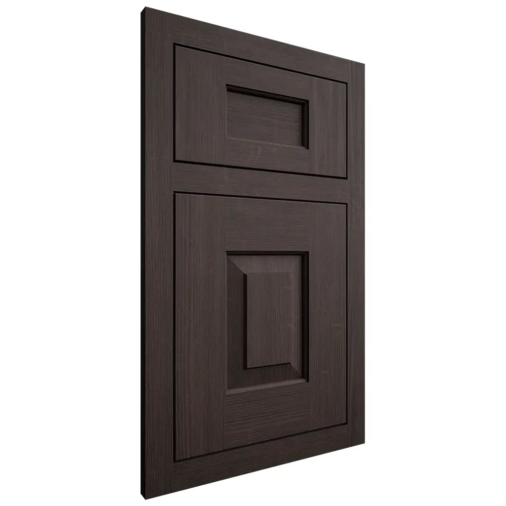 Shiloh Cabinetry Flush Inset Hamlin White Oak Quarter Sawn Morel Door