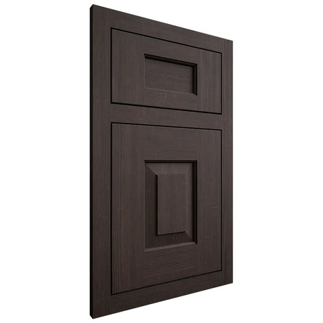 Shiloh Cabinetry Flush Inset Hamlin White Oak Quarter Sawn Morel Door
