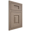 Shiloh Cabinetry Flush Inset Hamlin White Oak Rift Cut Almond Door