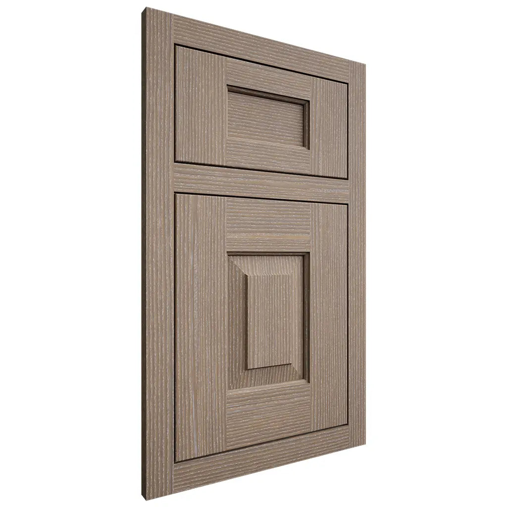 Shiloh Cabinetry Flush Inset Hamlin White Oak Rift Cut Almond Door