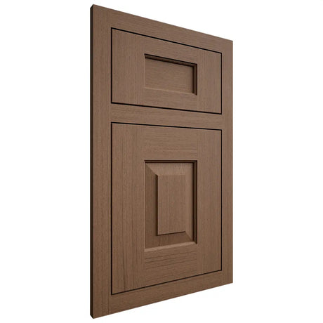 Shiloh Cabinetry Flush Inset Hamlin White Oak Rift Cut Autumn Door