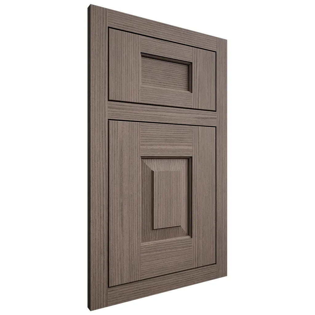 Shiloh Cabinetry Flush Inset Hamlin White Oak Rift Cut Clay Door