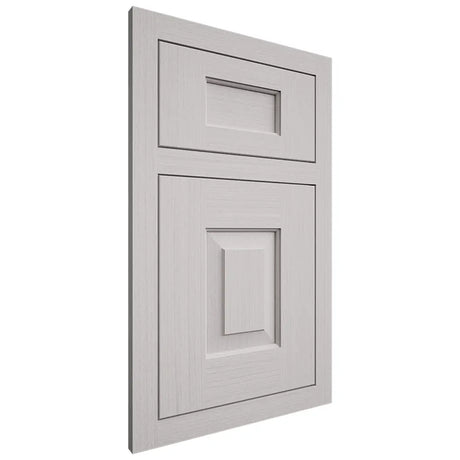 Shiloh Cabinetry Flush Inset Hamlin White Oak Rift Cut Cotton Door