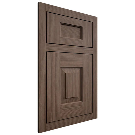 Shiloh Cabinetry Flush Inset Hamlin White Oak Rift Cut Mineral Door