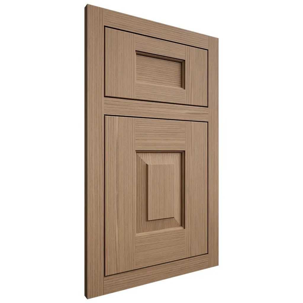 Shiloh Cabinetry Flush Inset Hamlin White Oak Rift Cut Natural Door