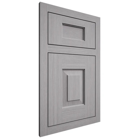 Shiloh Cabinetry Flush Inset Hamlin White Oak Rift Cut Stratus Door