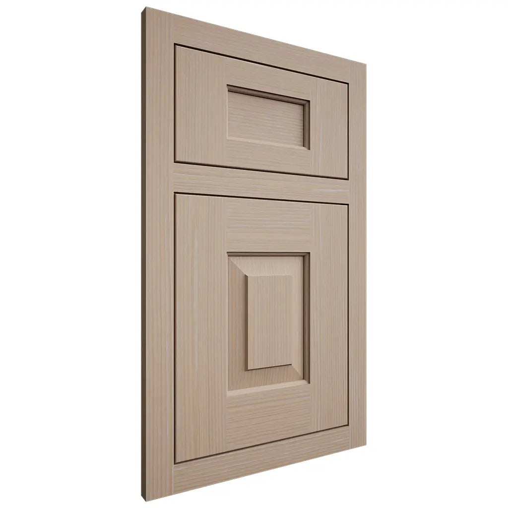 Shiloh Cabinetry Flush Inset Hamlin White Oak Rift Cut Straw Door