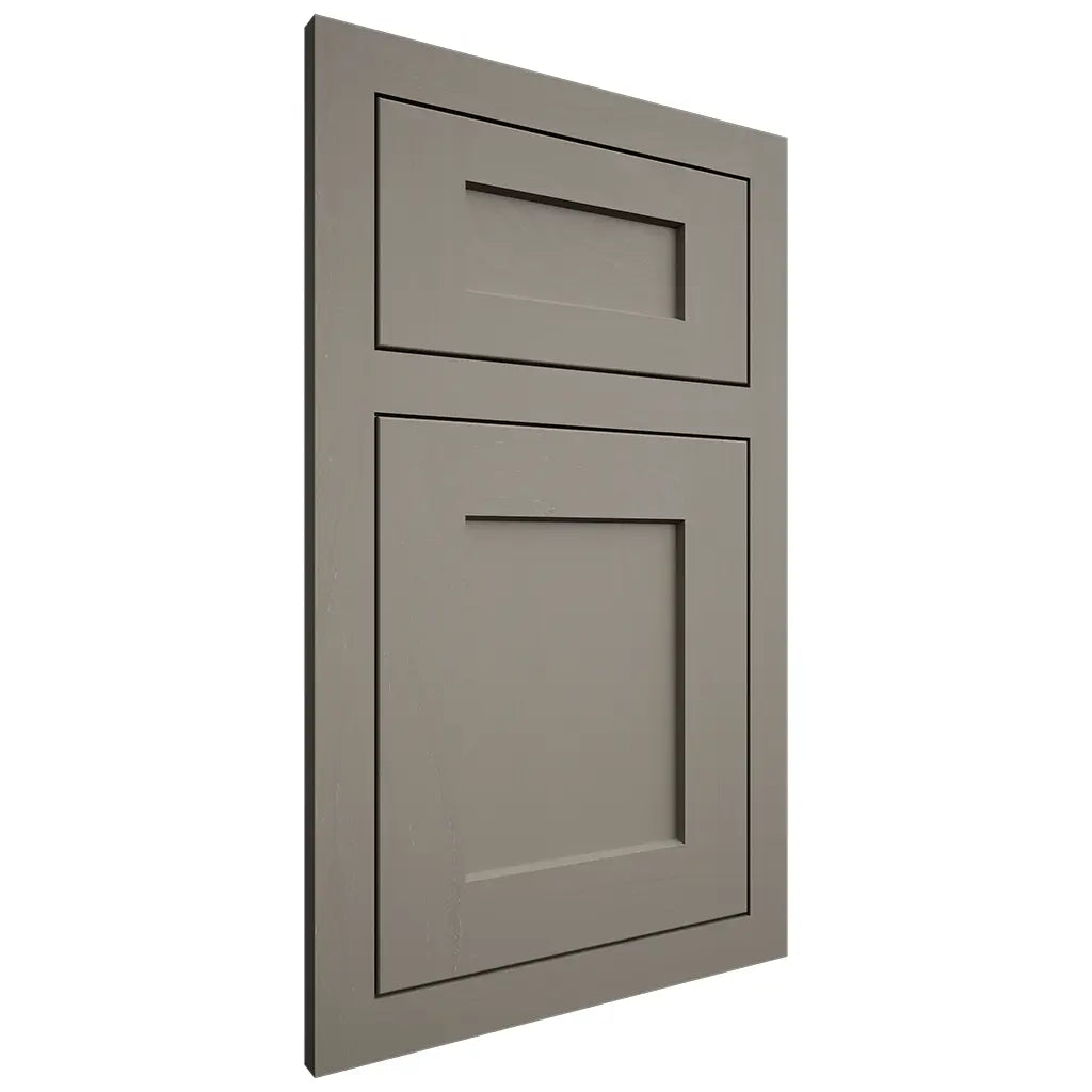 Shiloh Cabinetry Flush Inset Hanover Maple Plain Cut Thyme Door