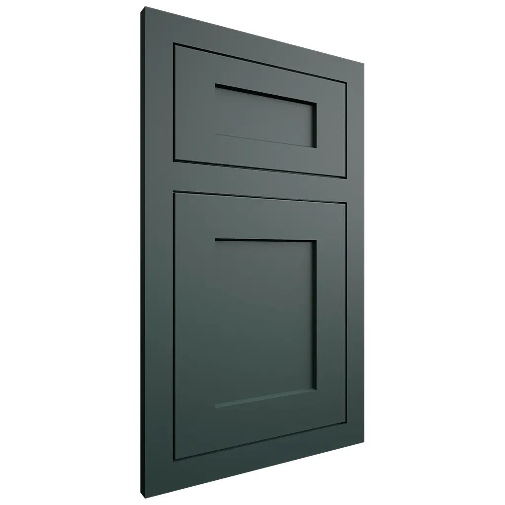 Shiloh Cabinetry Flush Inset Hanover Paintable Billiard Green Door