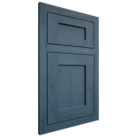 Shiloh Cabinetry Flush Inset Hanover Red Oak Plain Cut Hudson Door