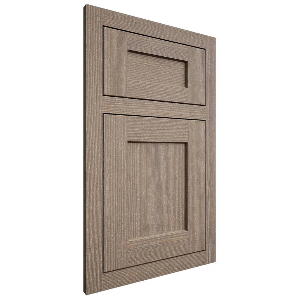 Shiloh Cabinetry Flush Inset Hanover White Oak Quarter Sawn Almond Door