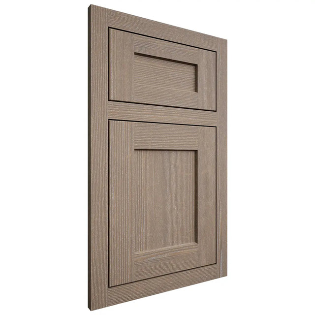 Shiloh Cabinetry Flush Inset Hanover White Oak Quarter Sawn Almond Door