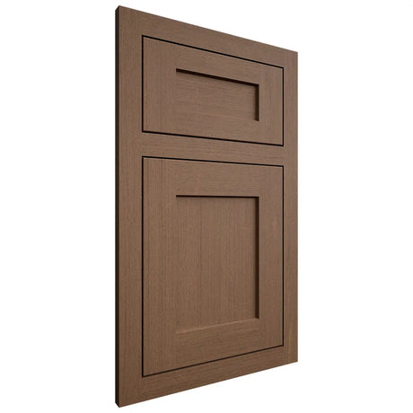Shiloh Cabinetry Flush Inset Hanover White Oak Quarter Sawn Autumn Door