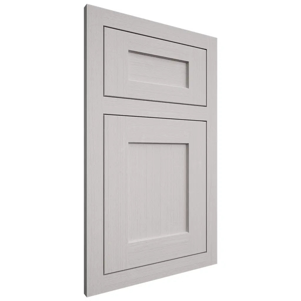 Shiloh Cabinetry Flush Inset Hanover White Oak Quarter Sawn Cotton Door