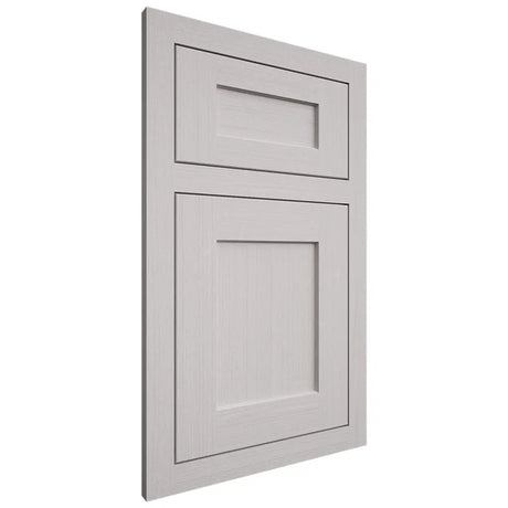 Shiloh Cabinetry Flush Inset Hanover White Oak Quarter Sawn Cotton Door