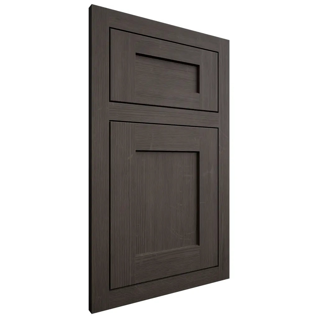 Shiloh Cabinetry Flush Inset Hanover White Oak Quarter Sawn Creekside Door