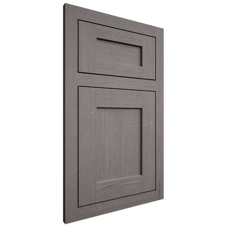Shiloh Cabinetry Flush Inset Hanover White Oak Quarter Sawn Flagstone Door