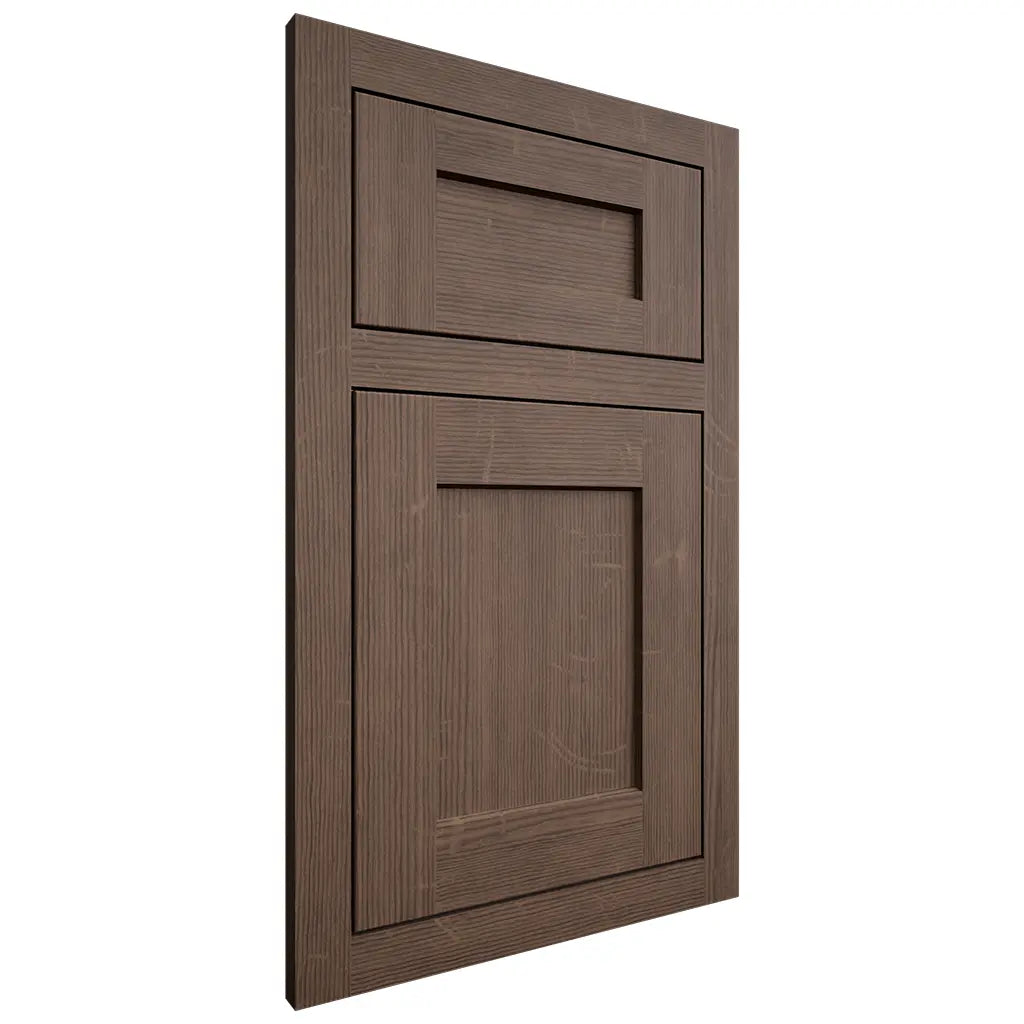 Shiloh Cabinetry Flush Inset Hanover White Oak Quarter Sawn Mineral Door