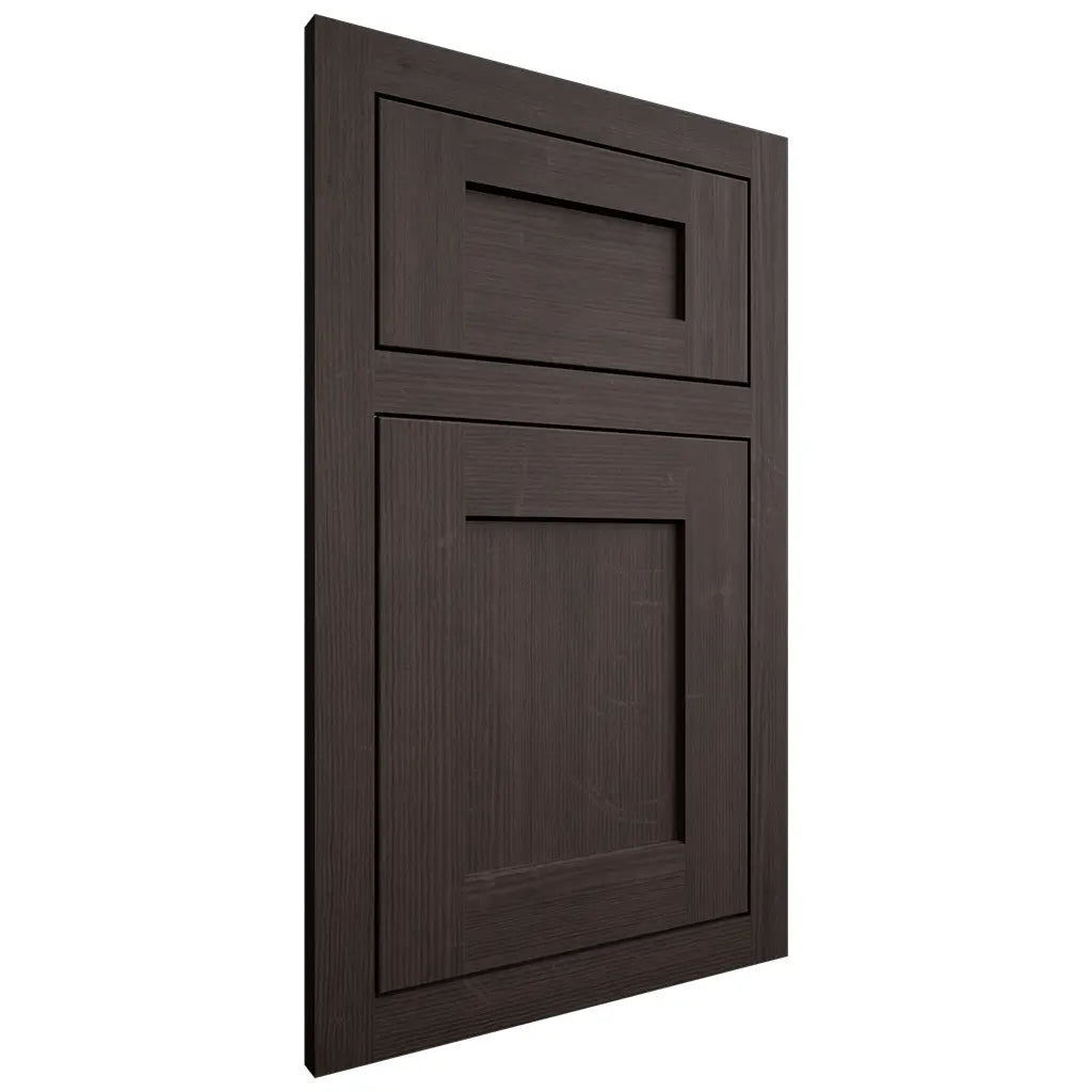 Shiloh Cabinetry Flush Inset Hanover White Oak Quarter Sawn Morel Door