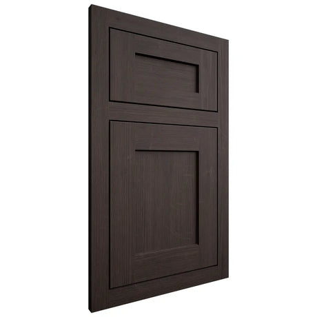 Shiloh Cabinetry Flush Inset Hanover White Oak Quarter Sawn Morel Door