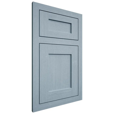 Shiloh Cabinetry Flush Inset Hanover White Oak Quarter Sawn Sky Door