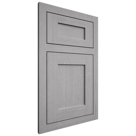 Shiloh Cabinetry Flush Inset Hanover White Oak Quarter Sawn Stratus Door