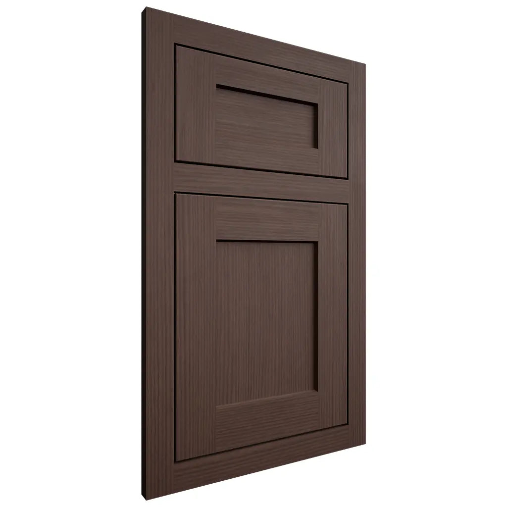 Shiloh Cabinetry Flush Inset Hanover White Oak Rift Cut Dusk Door