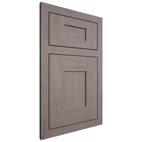 Shiloh Cabinetry Flush Inset Hartford Alder Plain Cut Stonehenge Door