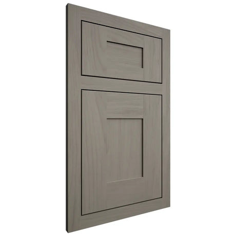 Shiloh Cabinetry Flush Inset Hartford Alder Plain Cut Thyme Door