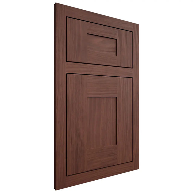 Shiloh Cabinetry Flush Inset Hartford Cherry Plain Cut Bourbon Door