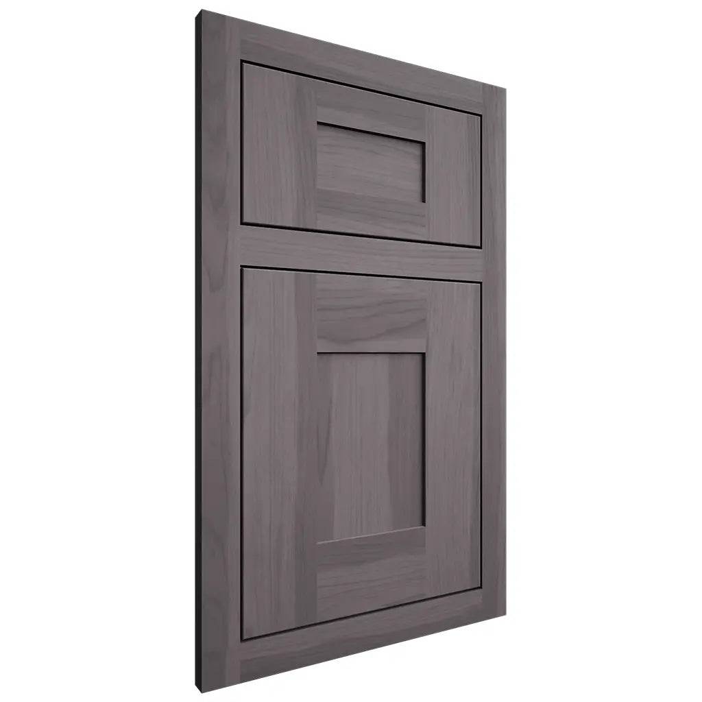 Shiloh Cabinetry Flush Inset Hartford Hickory Plain Cut Cadet Door