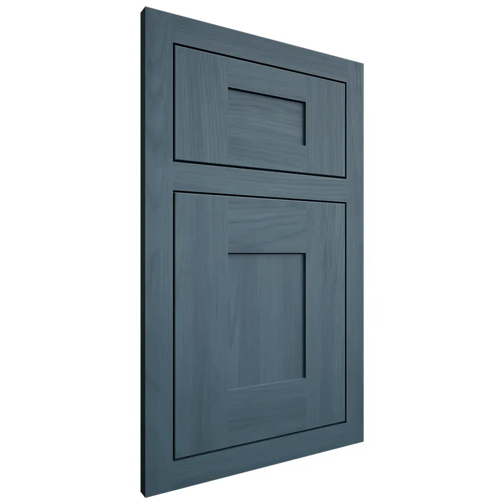 Shiloh Cabinetry Flush Inset Hartford Hickory Plain Cut Hudson Door