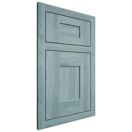 Shiloh Cabinetry Flush Inset Hartford Hickory Plain Cut Sky Door