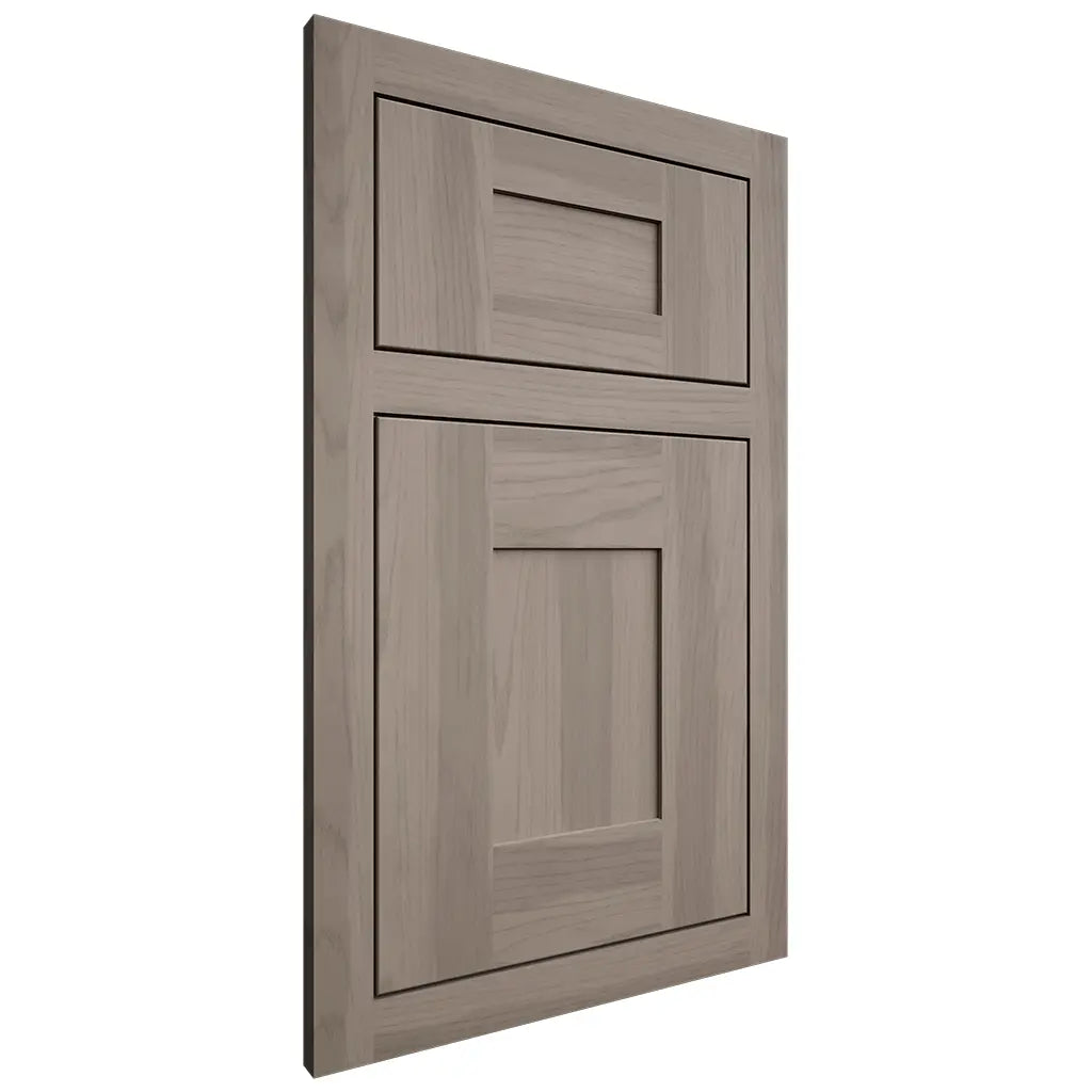 Shiloh Cabinetry Flush Inset Hartford Hickory Plain Cut Sterling Door