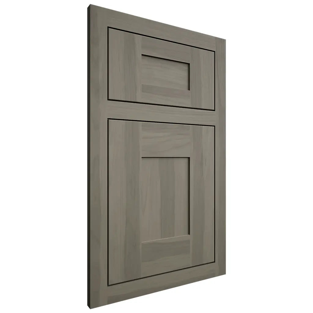 Shiloh Cabinetry Flush Inset Hartford Hickory Plain Cut Thyme Door