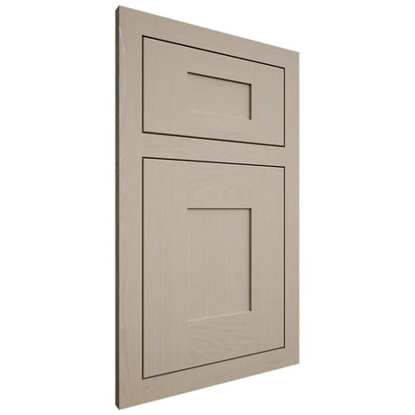 Shiloh Cabinetry Flush Inset Hartford Maple Plain Cut Pebble Door