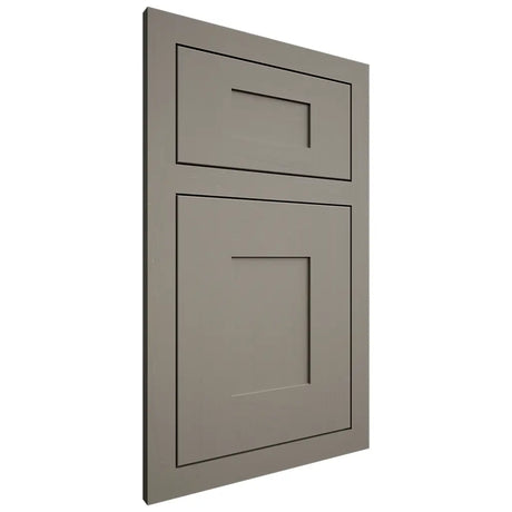 Shiloh Cabinetry Flush Inset Hartford Maple Plain Cut Thyme Door