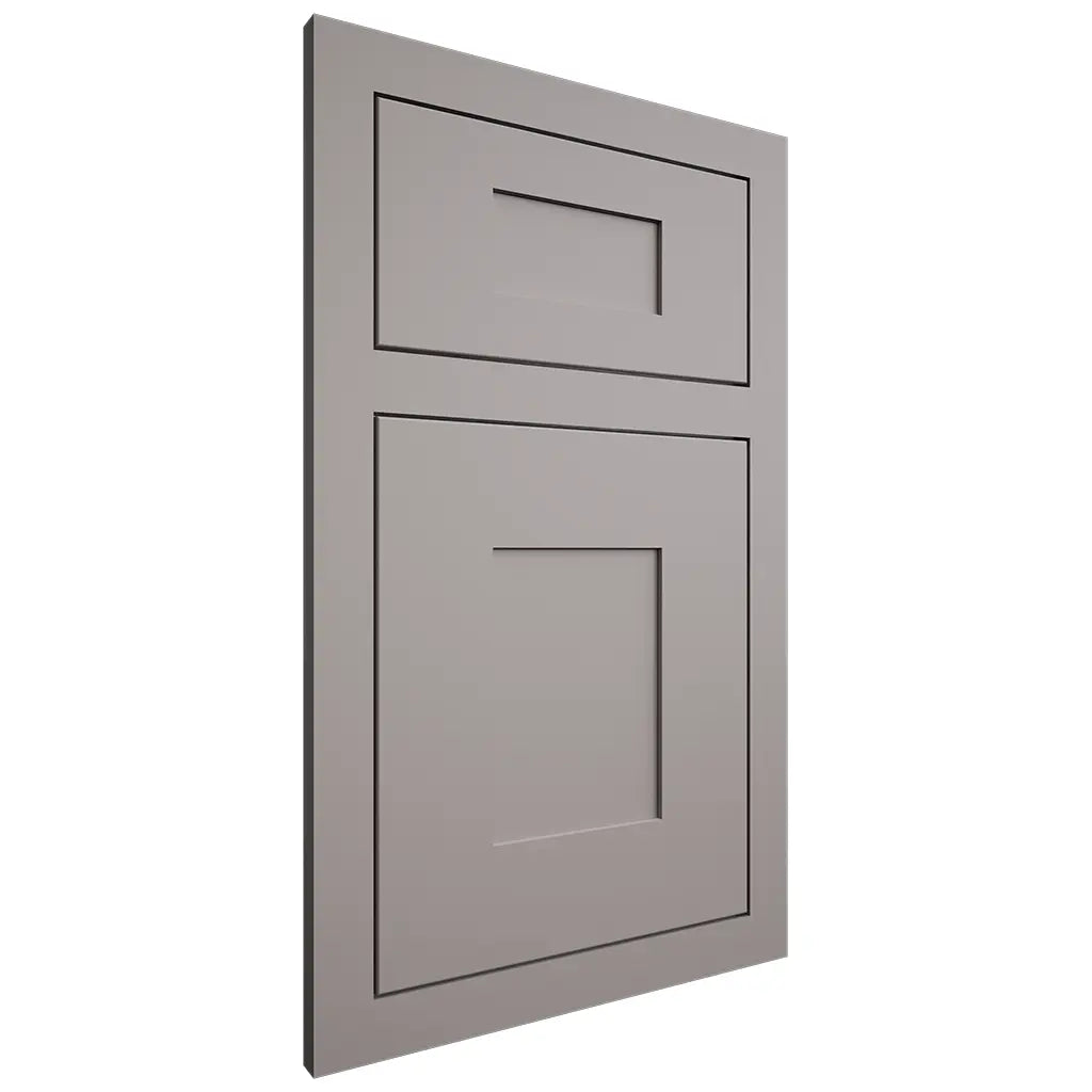 Shiloh Cabinetry Flush Inset Hartford Paintable Dovetail Gray Door