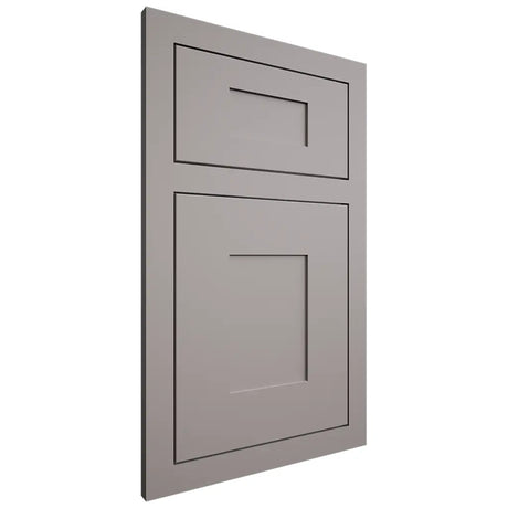 Shiloh Cabinetry Flush Inset Hartford Paintable Dovetail Gray Door