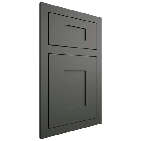 Shiloh Cabinetry Flush Inset Hartford Paintable Pewter Green Door