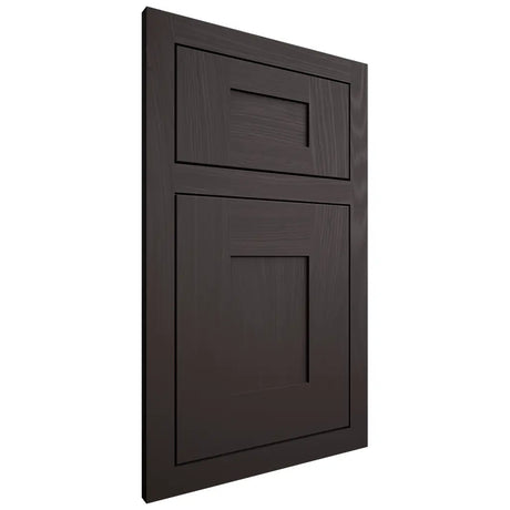 Shiloh Cabinetry Flush Inset Hartford Poplar Plain Cut Carbon Door