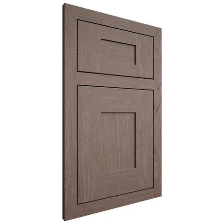 Shiloh Cabinetry Flush Inset Hartford Poplar Plain Cut River Rock Door