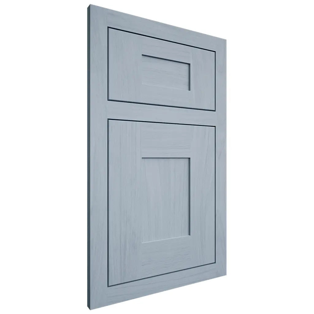 Shiloh Cabinetry Flush Inset Hartford Poplar Plain Cut Sky Door