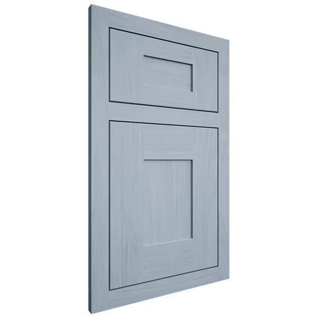 Shiloh Cabinetry Flush Inset Hartford Poplar Plain Cut Sky Door