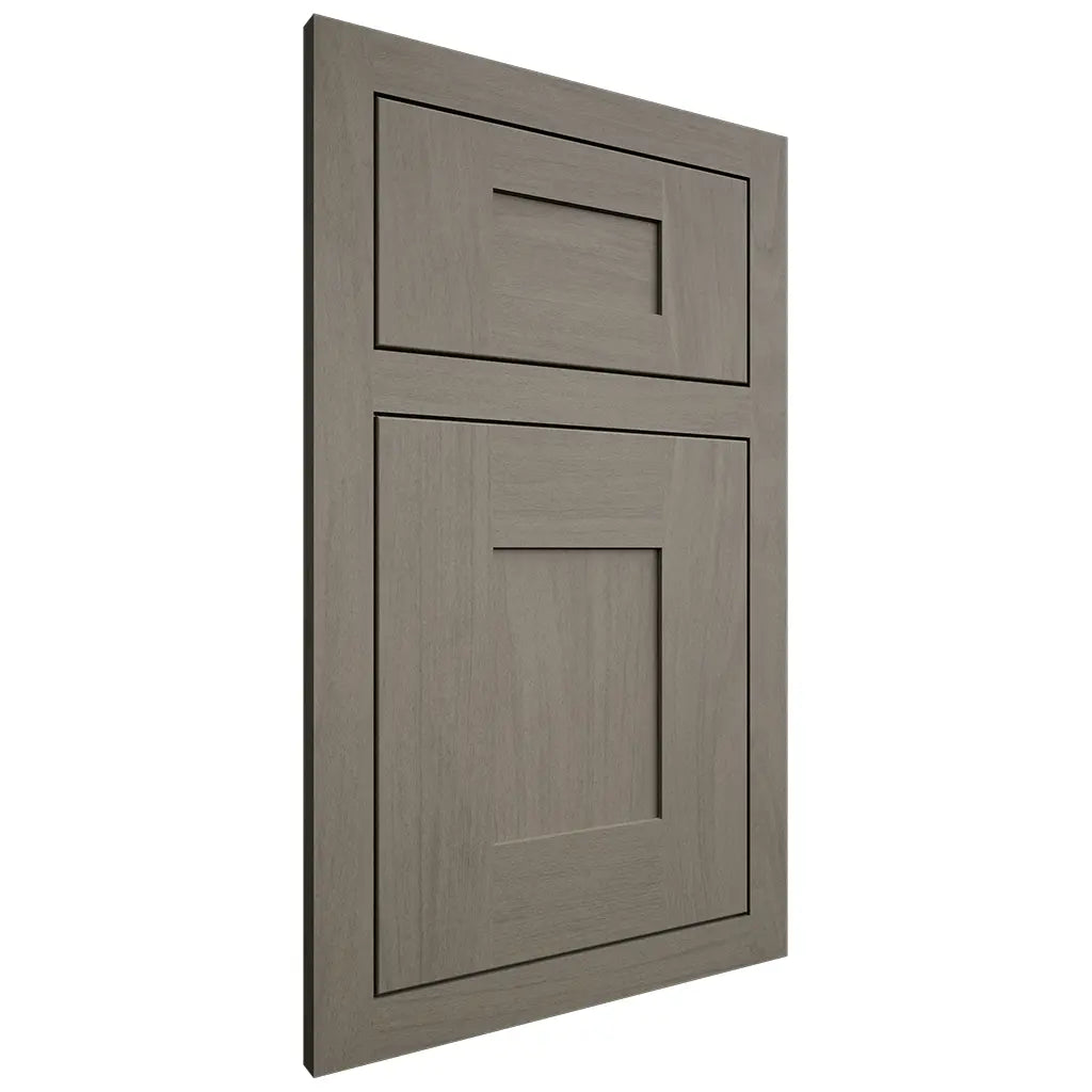 Shiloh Cabinetry Flush Inset Hartford Poplar Plain Cut Thyme Door