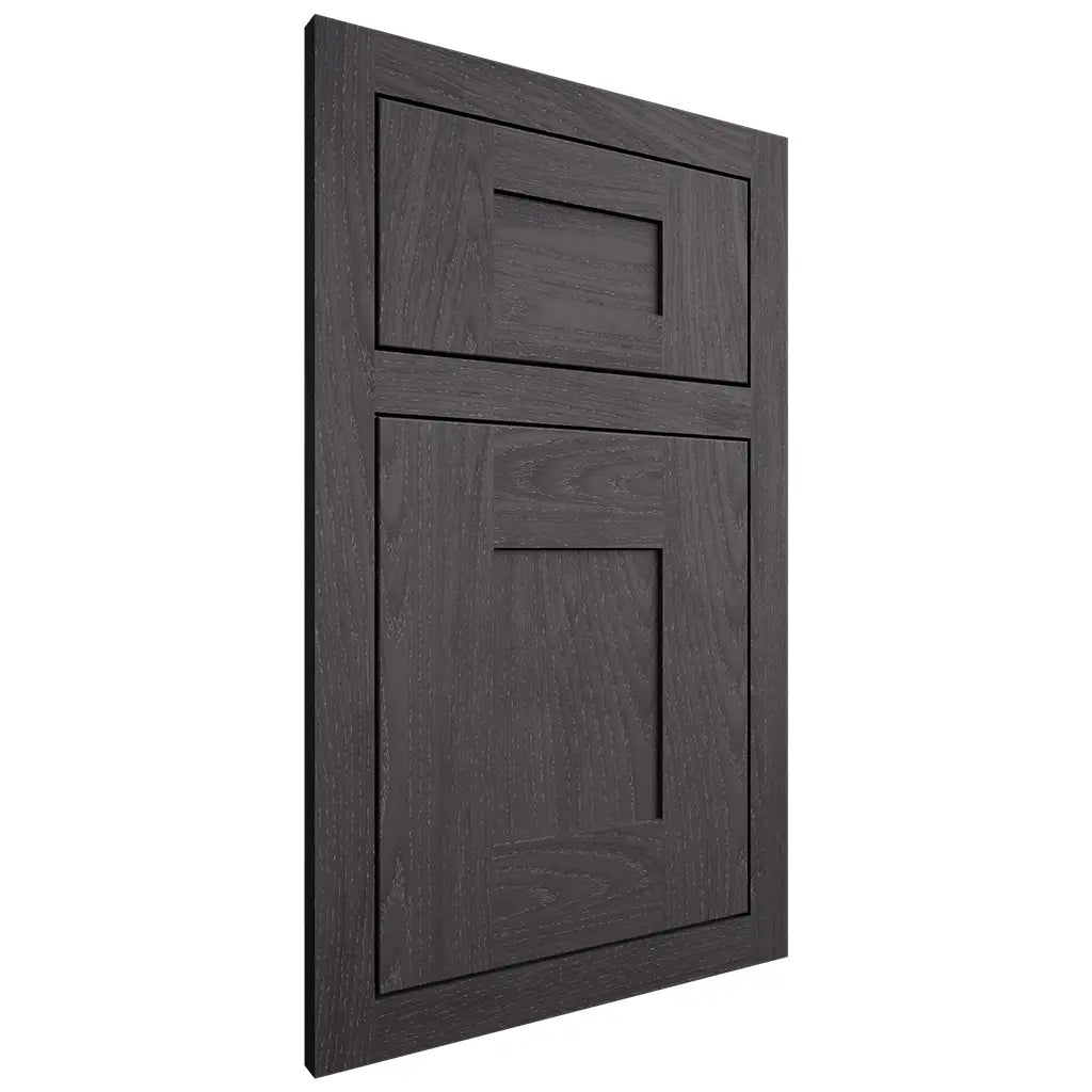 Shiloh Cabinetry Flush Inset Hartford Red Oak Plain Cut Harbor Door